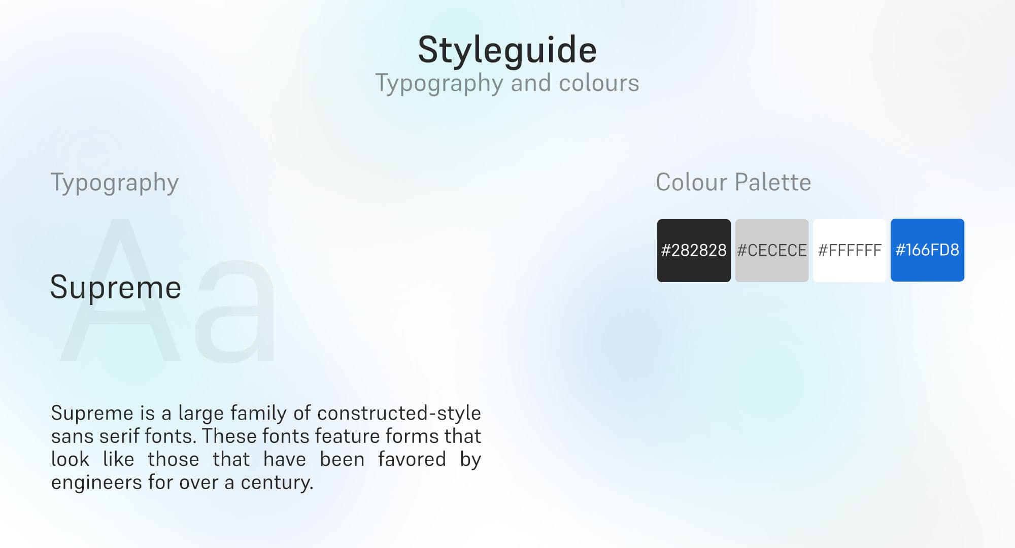 styleguide